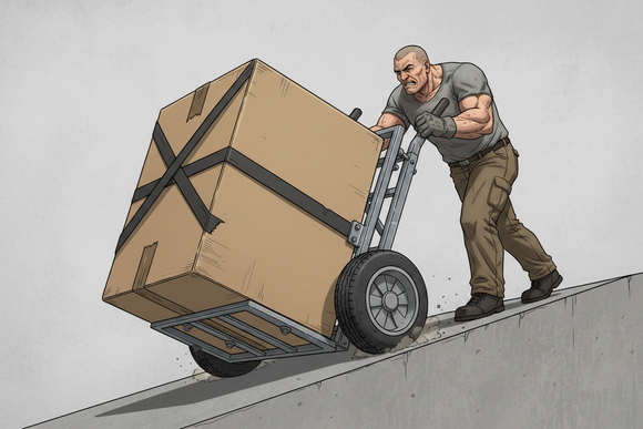 Why Traditional Hand Trucks Fail on Incline Moves (and the Anderson Solution)